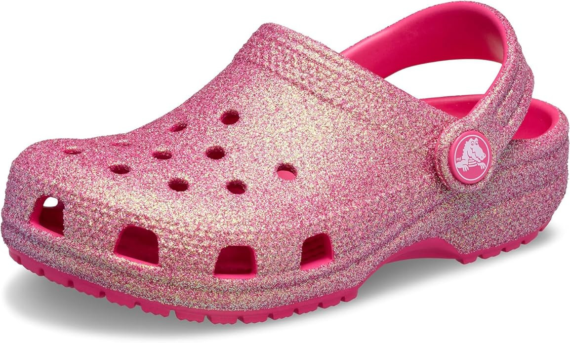 Crocs Kids' Classic Glitter Clog | Amazon (US)