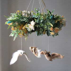 Owls nursery decor, Floral woodland, Forest baby mobile, Owls decorations, Owl baby shower, New p... | Etsy (US)