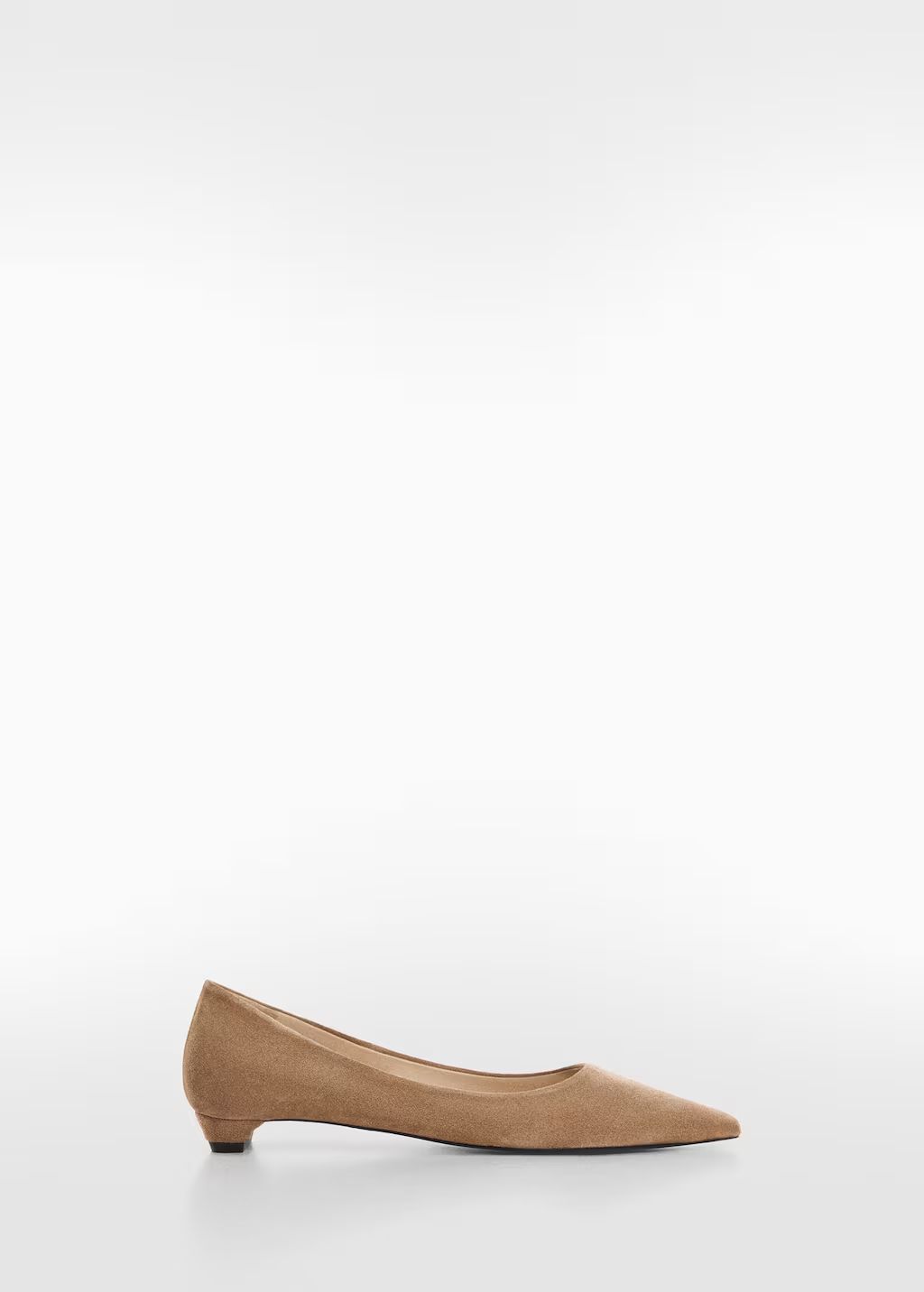 Pointed toe leather shoes -  Women | Mango USA | MANGO (US)