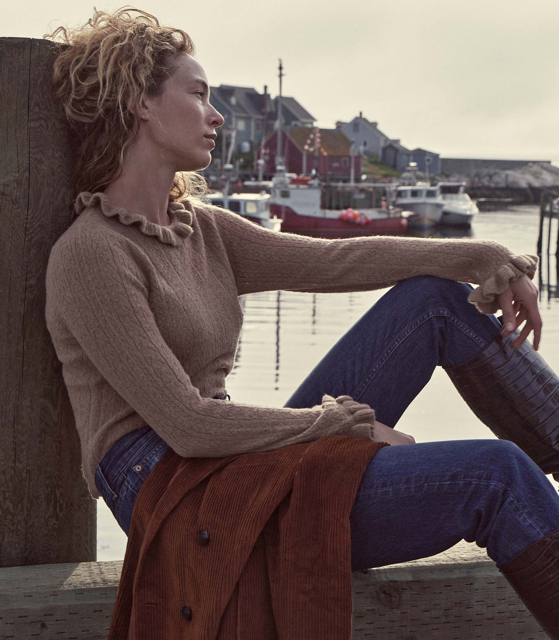 Eliana Sweater - Cork | Hand Me Dôen | DOEN