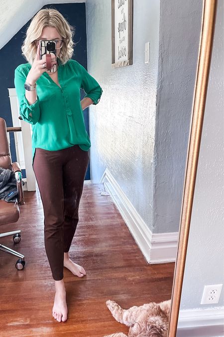 What I wore to work this week! Blouse is super old but I found it in the back of my closet. Linked an option I would purchase if doing this outfit again! 

#LTKfindsunder50 #LTKxPrime #LTKworkwear
