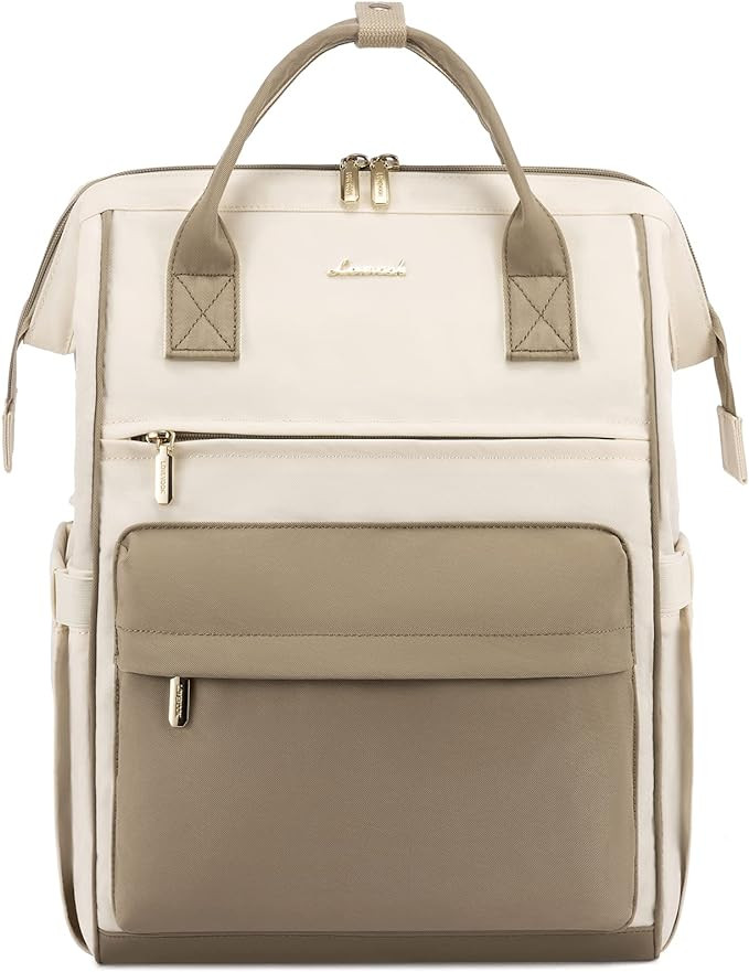 LOVEVOOK Laptop Backpack Purse for Women Waterproof Teacher Nurse Bag, 15.6 inch Work laptop Bag ... | Amazon (US)