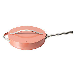 Caraway Home Non-Stick Saute Pan Navy | The Container Store