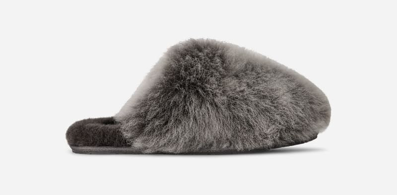 UGG® Women's Scuffette Chalet Sheepskin Slippers in Charcoal, Size 5 | UGG (US)