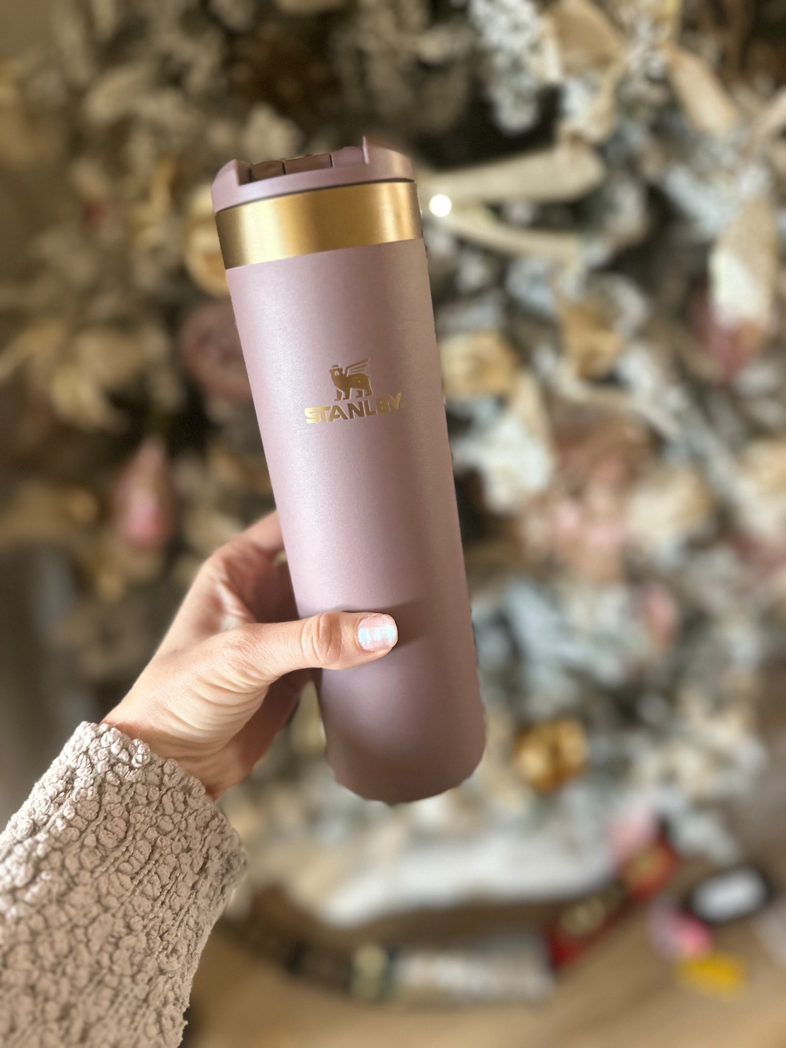 New birthday gift from my hubby— he did good 😍😍😍 

Love this new Stanley color: cashmere 

Makes a great gift for mother in law, teachers, coworkers, friends, etc!! Gift guide for her ✨

Prettiest coffee tumbler in new colors!!! Travel coffee mug that keeps your coffee HOT for 8 hours or iced drinks iced for 24 hrs! 

#LTKGiftGuide #LTKHoliday #LTKFindsUnder50