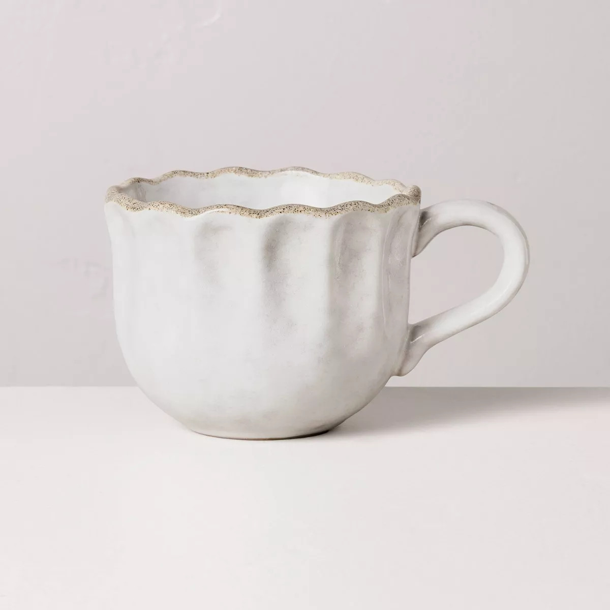 10oz Carved Edge Mug Cream - Hearth & Hand™ with Magnolia | Target