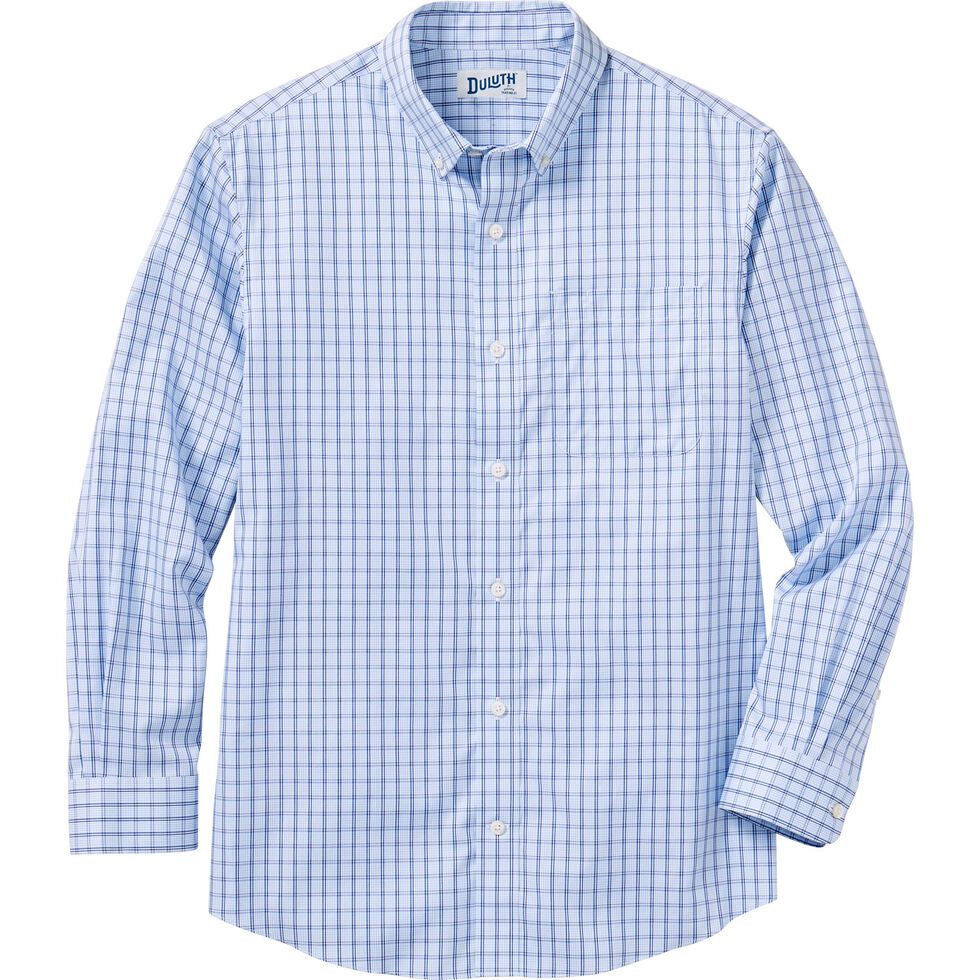 Men's Wrinklefighter Relaxed Fit Long Sleeve Shirt | Duluth Trading Company