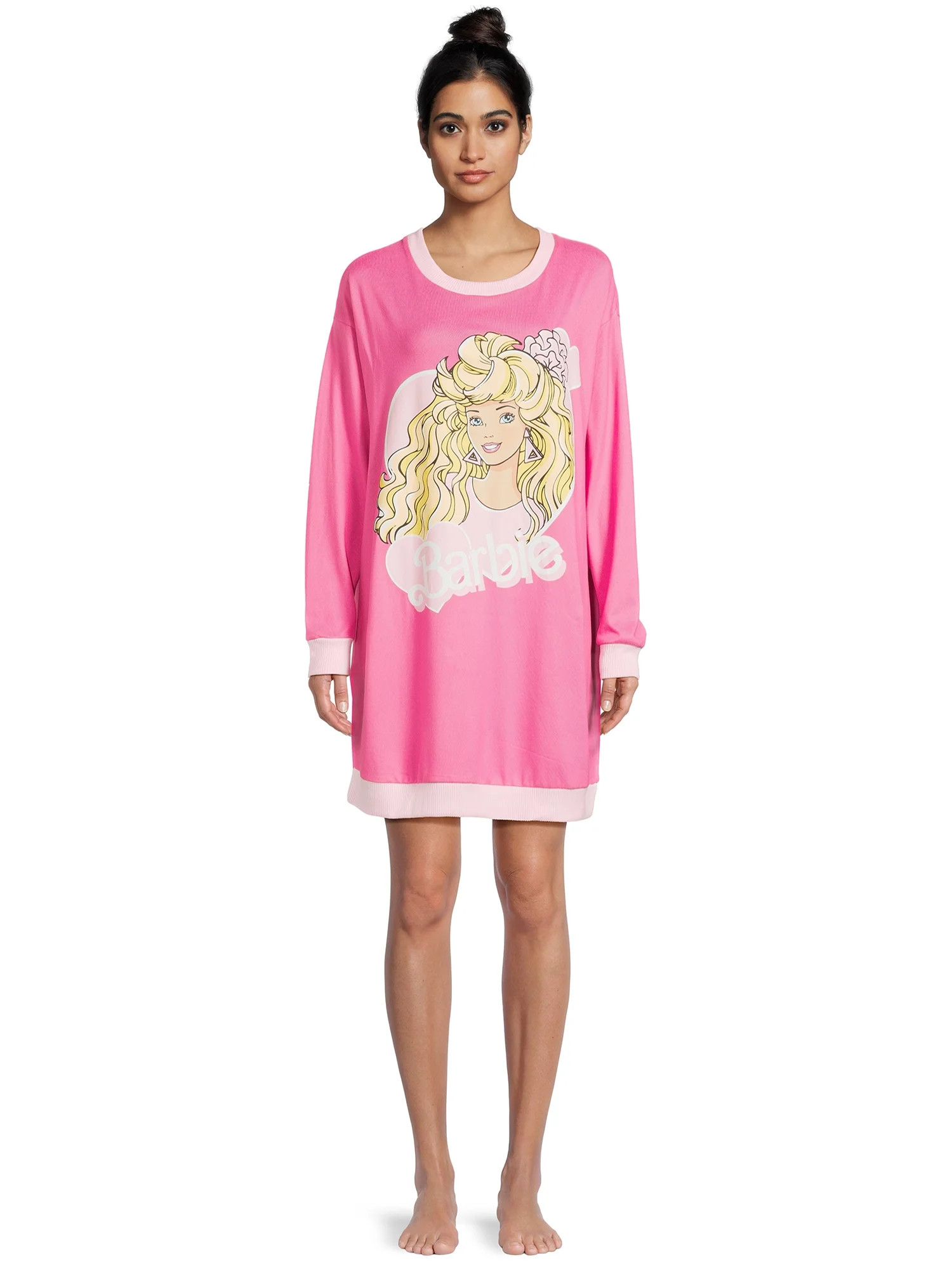 Mattel Barbie Women's Valentine's Day Lounger, Sizes XS-3X | Walmart (US)