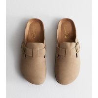 Women's Sand Suedette Mules New Look | New Look (UK)