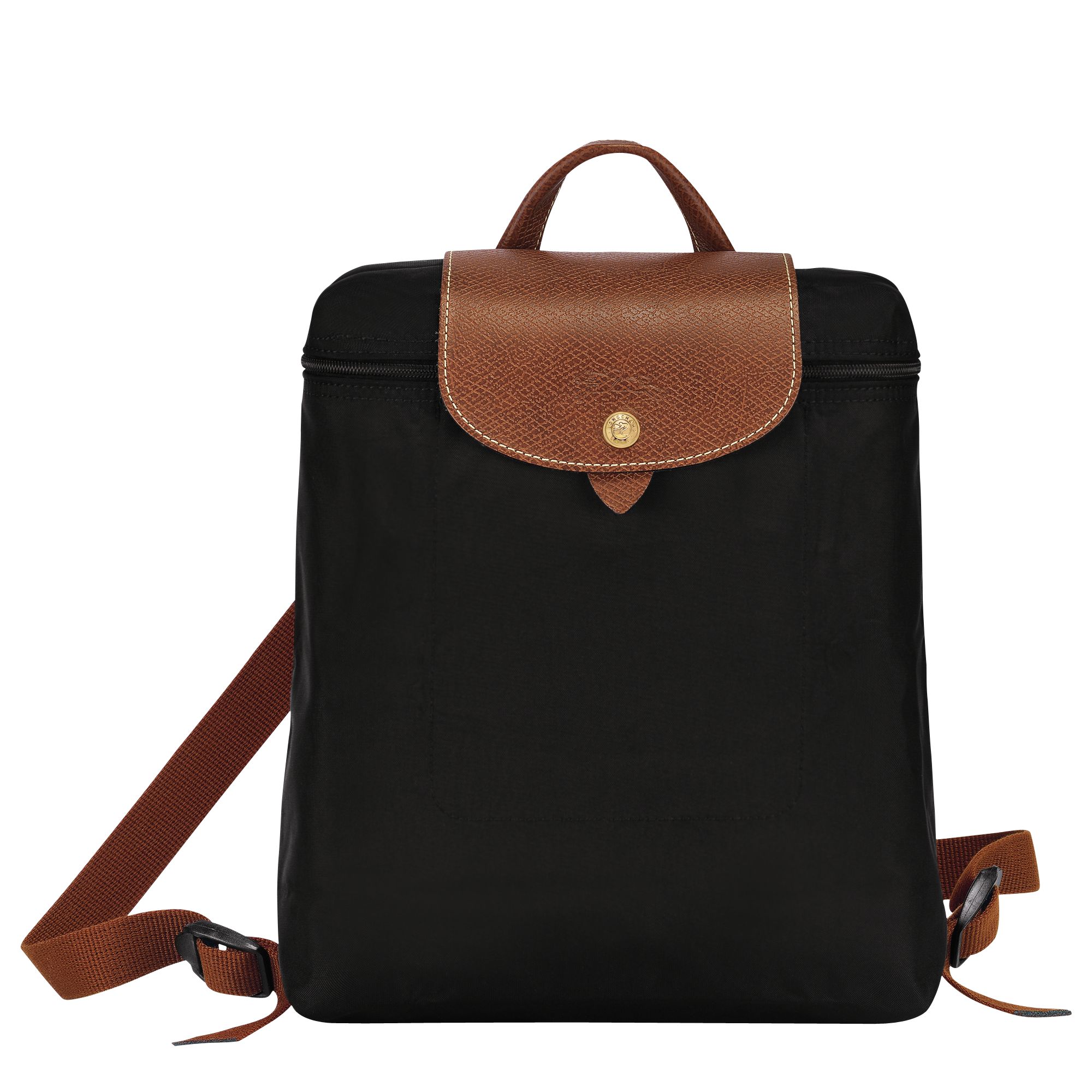 Le Pliage Original M Backpack Black - Recycled canvas | Longchamp CA | Longchamp