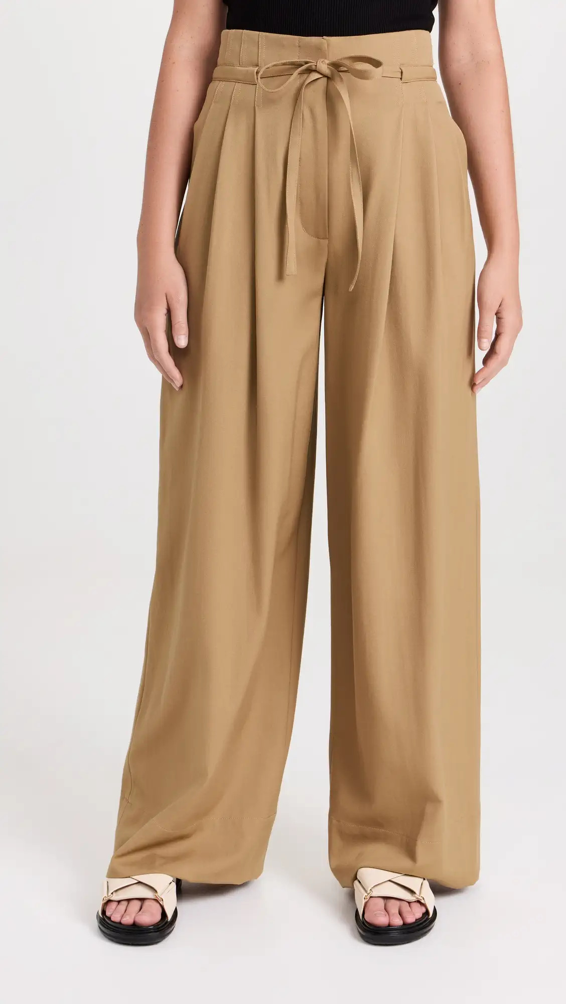 3.1 Phillip Lim Relaxed Wool High Waist Wide Leg Pants | Shopbop | Shopbop