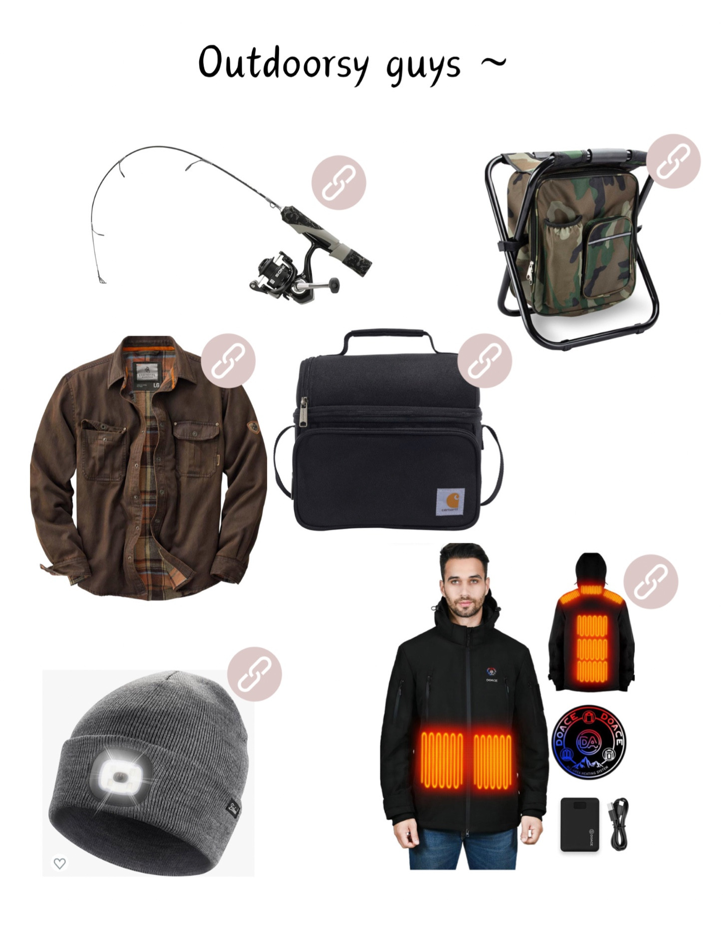 I Gift guide for outdoorsy guys #icefishinggifts #giftsforhim #giftguide 

#LTKHoliday #LTKSeasonal #LTKGiftGuide