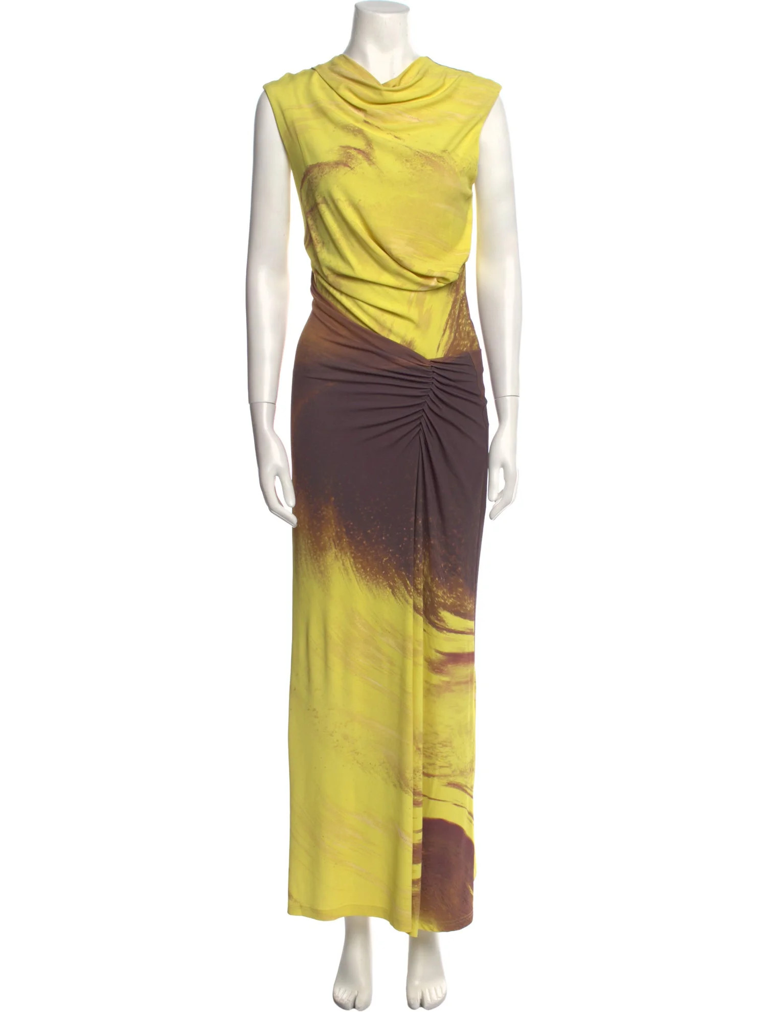 Tie-Dye Print Long Dress | The RealReal