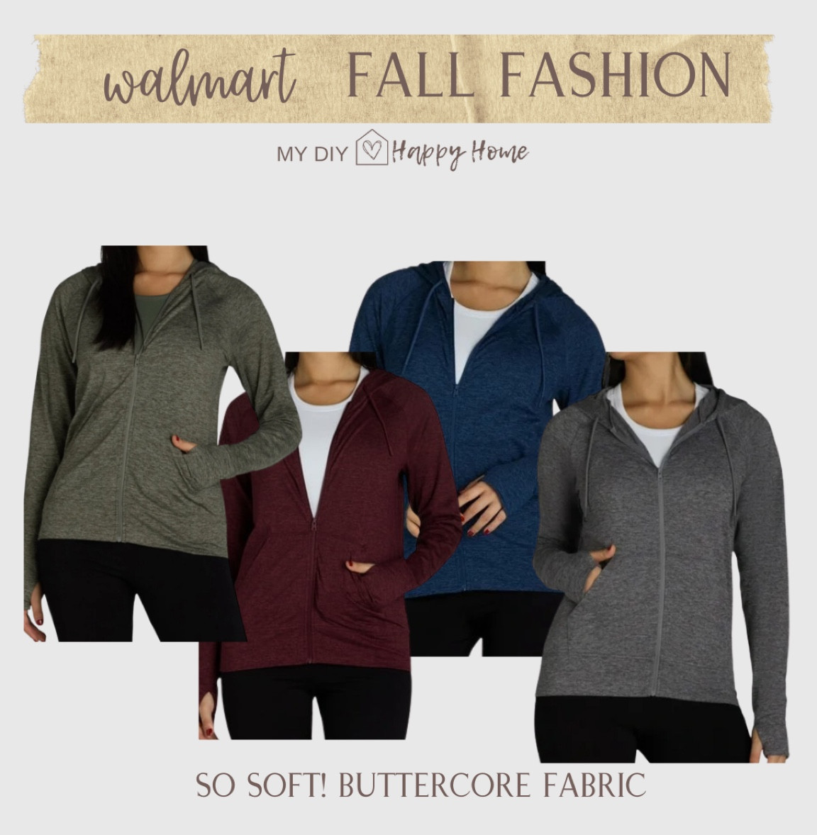 New hoodies- made with butter-core soft material, thumb holes, zippered closure 

4 colors 
Less than $15! 


#LTKFindsUnder50 #LTKMidsize #LTKHome