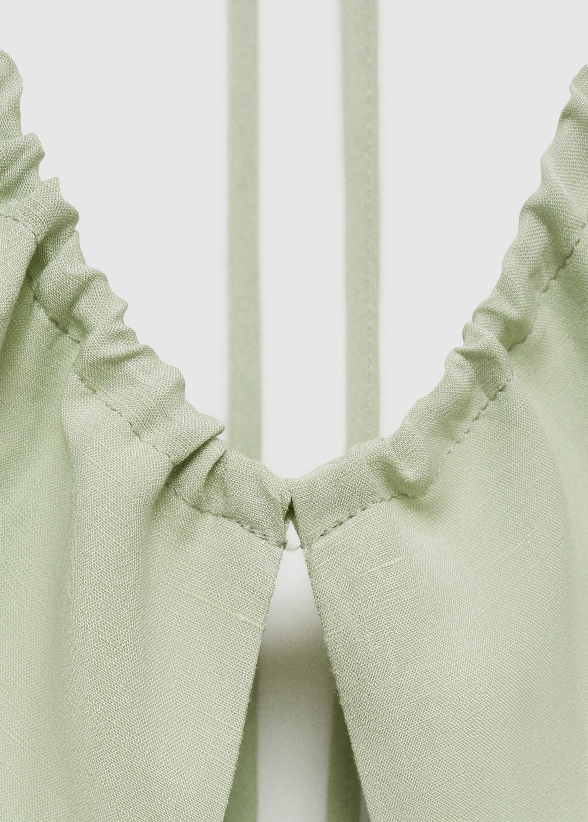 Halter neck long dress - Woman | MANGO United Kingdom | MANGO (UK)