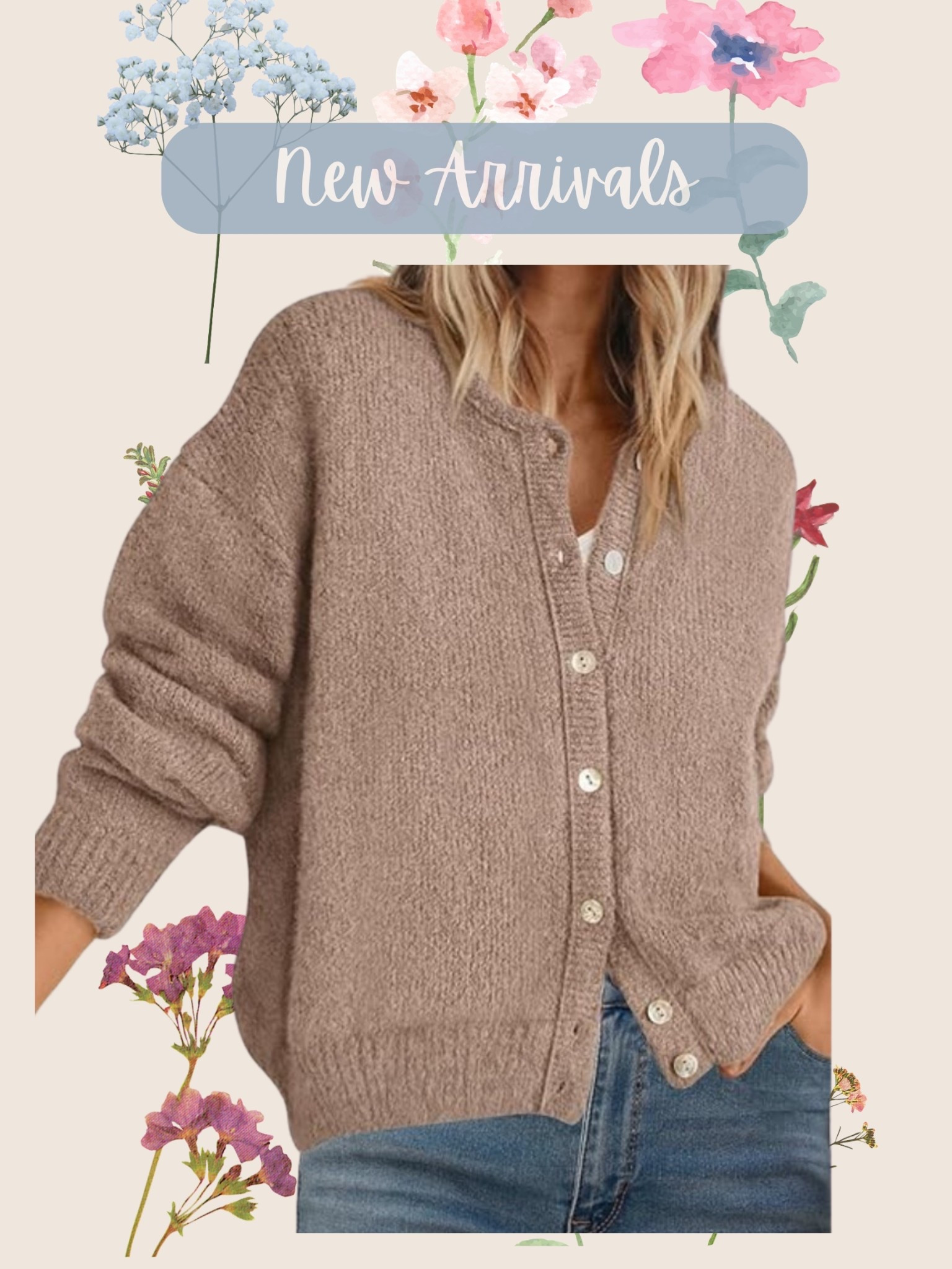 Can never have too many neutral cardigans