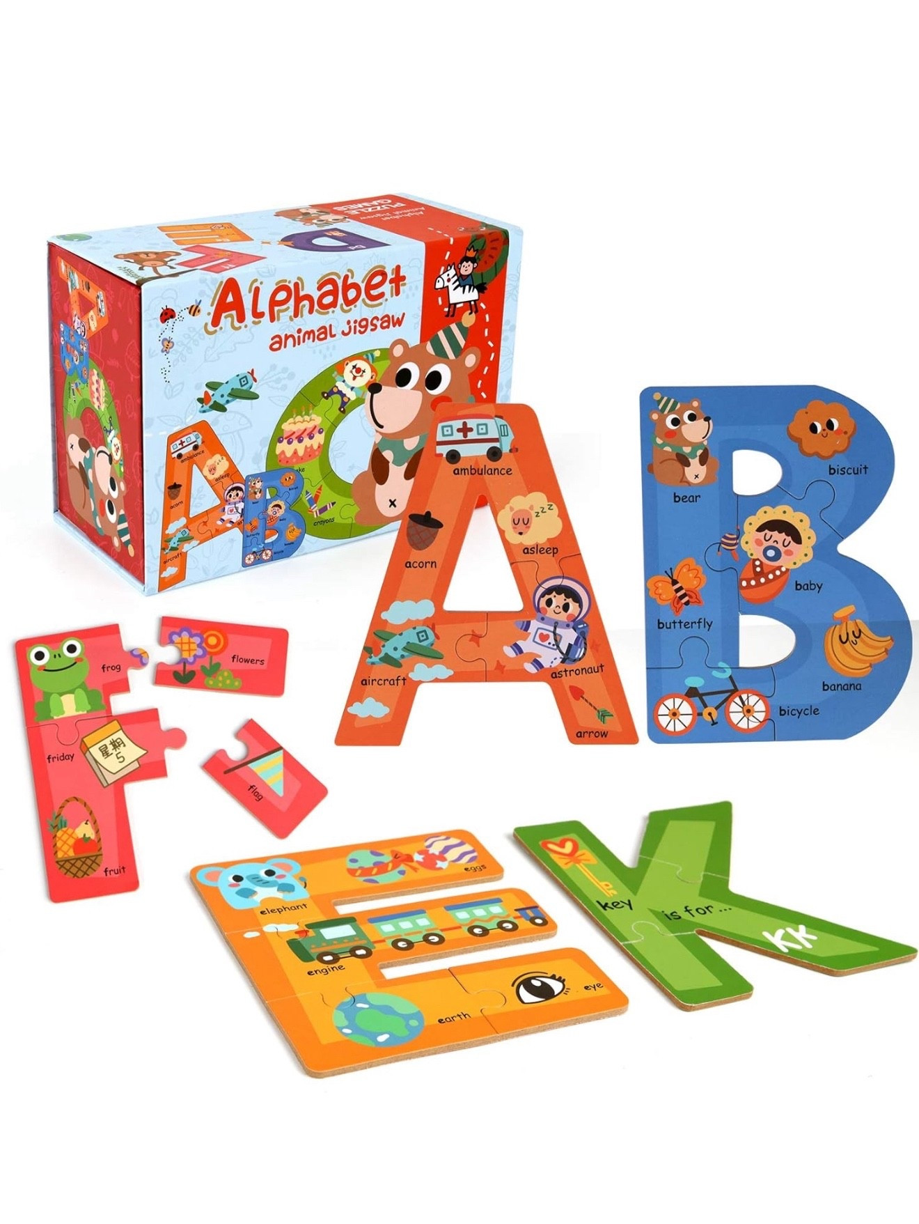 Alphabet Puzzles Educational Toys.


Toddler toys - #kidsgiftguys #educationaltoys #alphabettoys #kids

#LTKGiftGuide #LTKKids #LTKCyberWeek