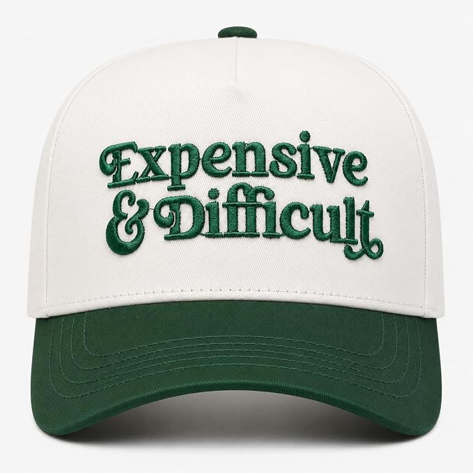 Trendy Embroidered Baseball Cap for Men & Women, Adjustable Snapback Hat for Casual Wear | Amazon (US)