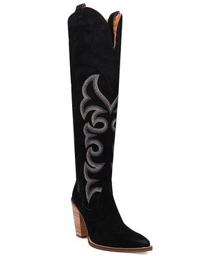 Dingo Primadonna Suede Over The Knee Boots | Dillard's | Dillard's