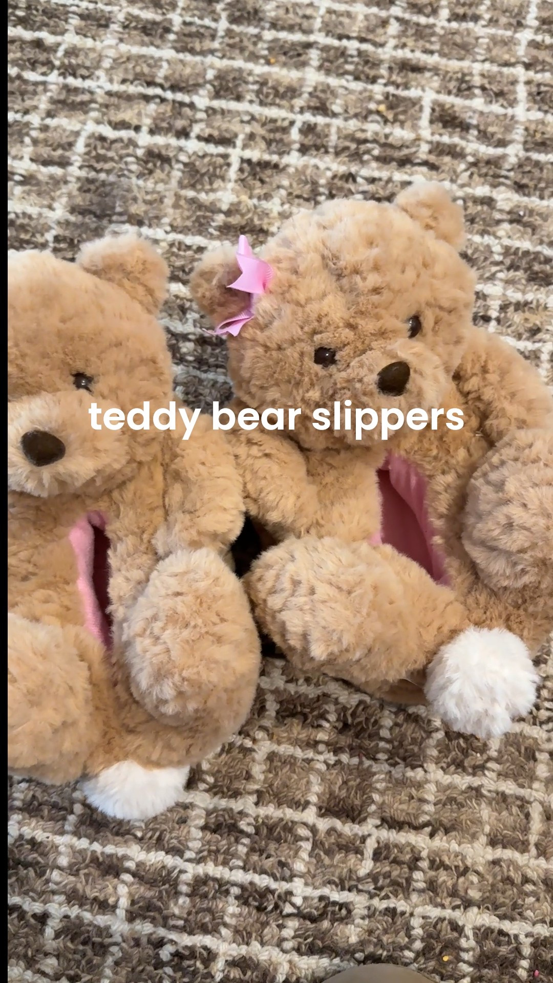How adorable are these teddy bear slippers for toddler and little girls?! From Walmart. My girls are sooo obsessed 

Would make a cute Christmas gift!

#LTKHoliday #LTKKids #LTKGiftGuide