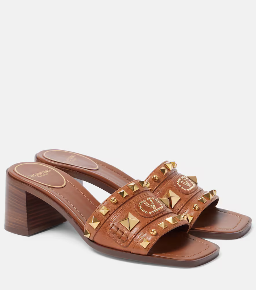 Valentino Garavani Mules Plaster Caster 60 in pelle | Mytheresa (IT)