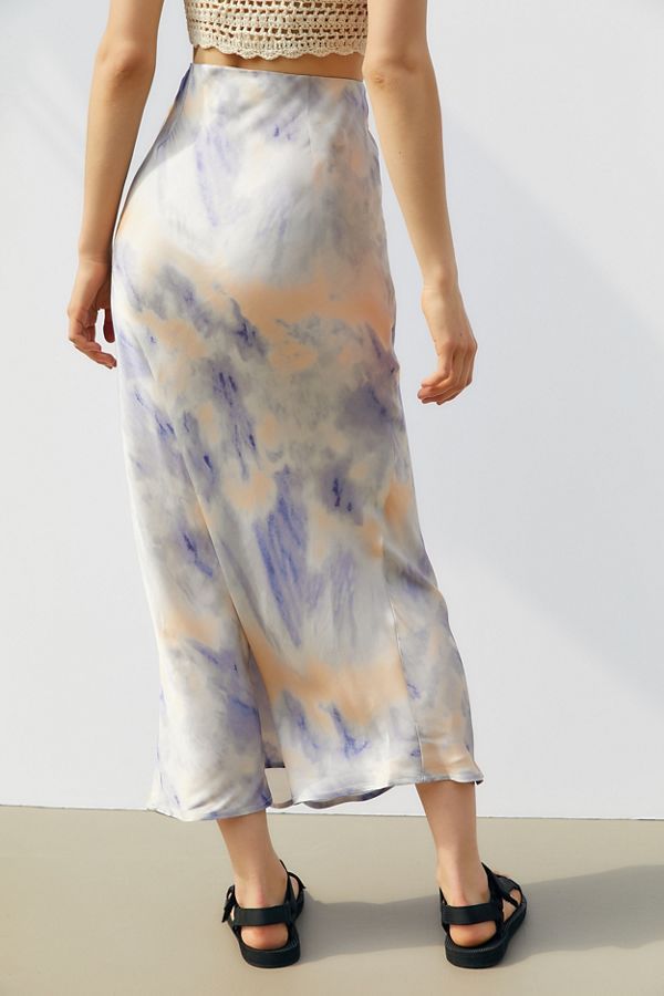 UO Lana Tie-Dye Bias Midi Skirt | Urban Outfitters (US and RoW)