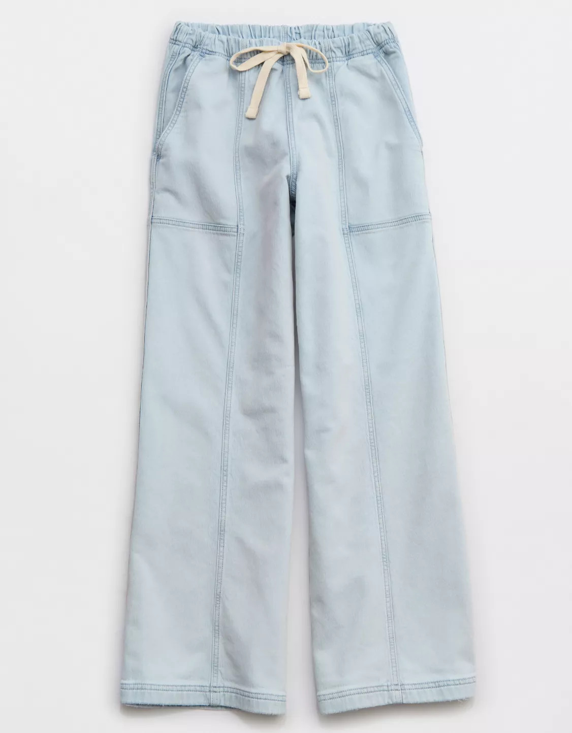 Aerie Me-Day Tie Waist Pant | Aerie