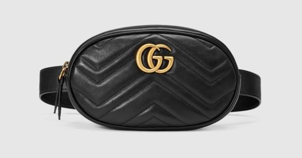 GG Marmont matelassé leather belt bag | Gucci (UK)