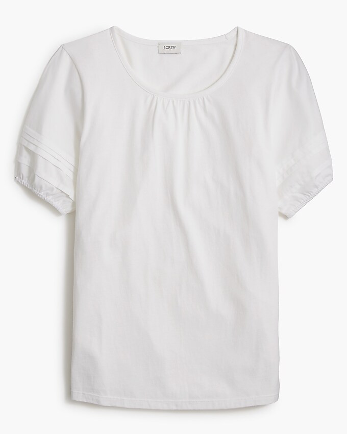 Pleated-sleeve top | J.Crew Factory
