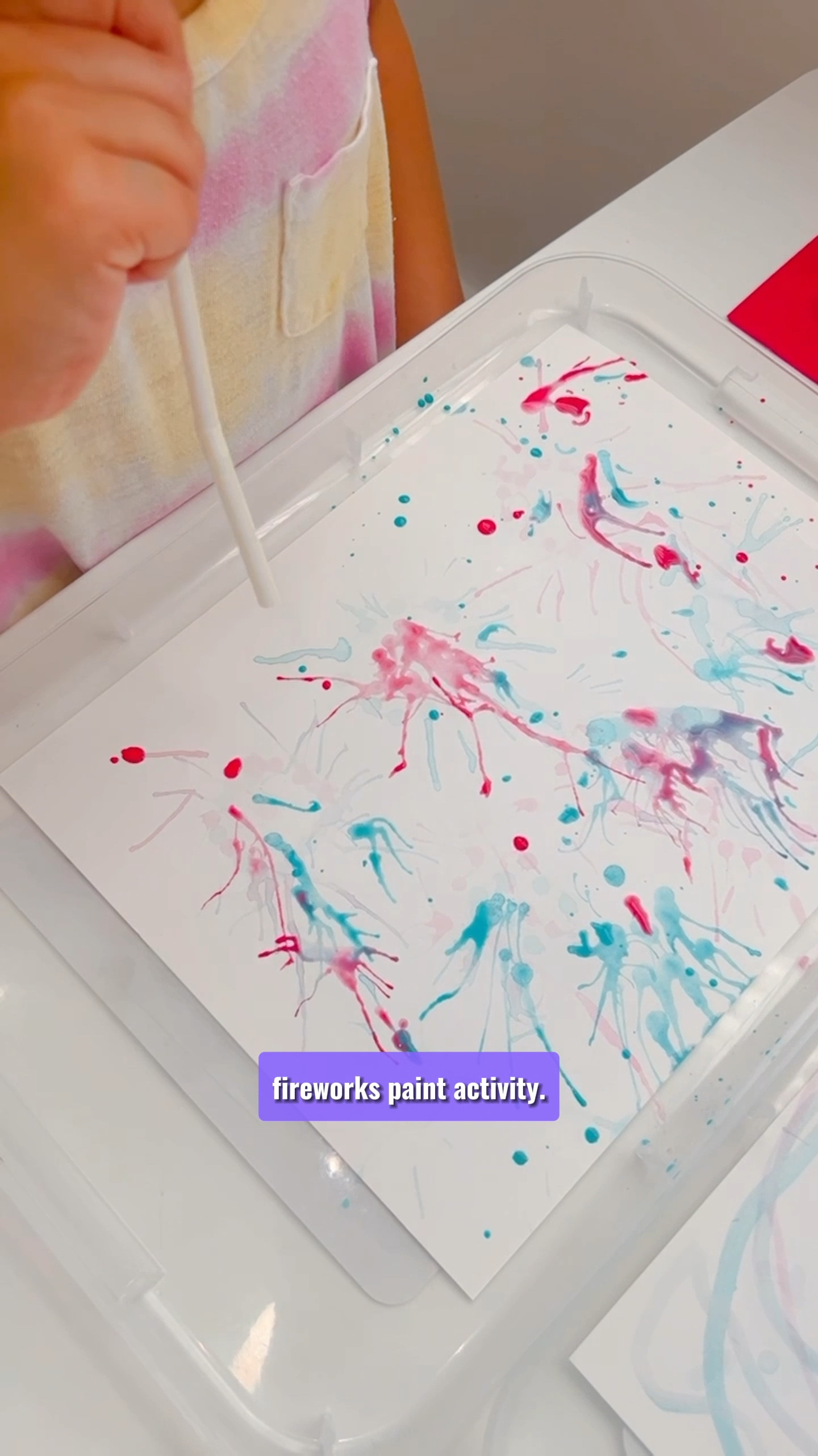 🎨✨ Spark Joy this 4th of July! ✨🎨

Parents, give your kids a holiday to remember with our exciting fireworks painting activity! This Independence Day, let your little ones explore their artistic side while celebrating the spirit of freedom. 

This fun-filled activity is perfect for sparking creativity and keeping your children engaged. Watch as they 
create dazzling, colorful masterpieces that capture the magic of fireworks! 🇺🇸🎆

Save this & send it to another parent who needs it too!

#sensationallyot #summerseason #summeractivities #summerforkids #momhacks 
#parenttips #parentinghacks #parentingtips #multisensory #momlife