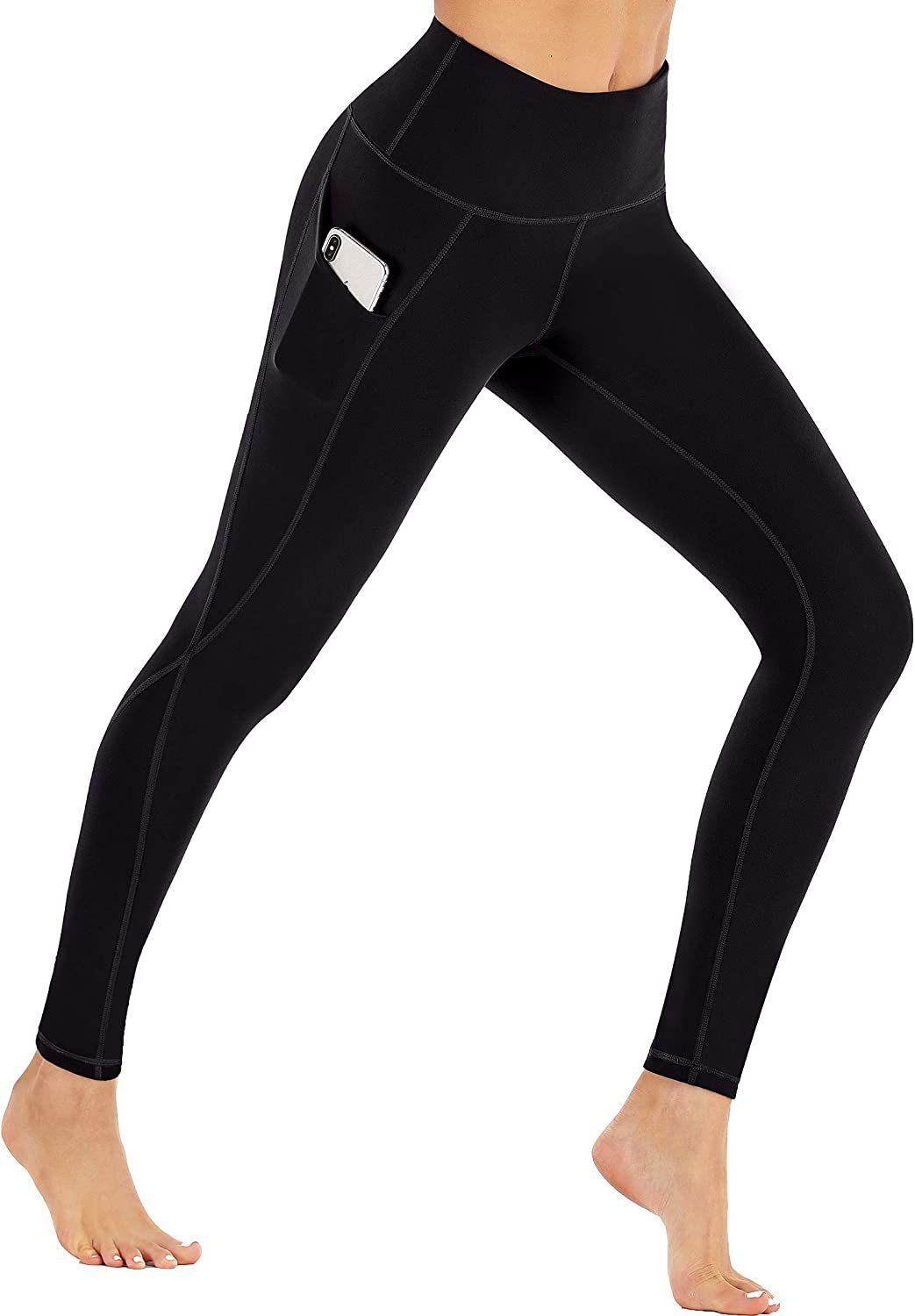 Ewedoos Leggings with Pockets for Women High Waisted Yoga Pants for Women with Pockets Soft Worko... | Amazon (US)