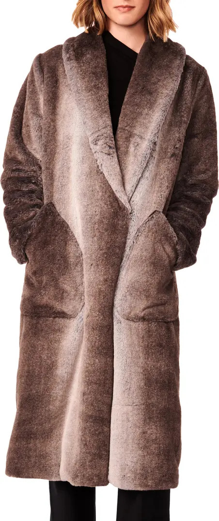 Bernardo Ombre Faux Fur Longline Coat | Nordstrom | Nordstrom