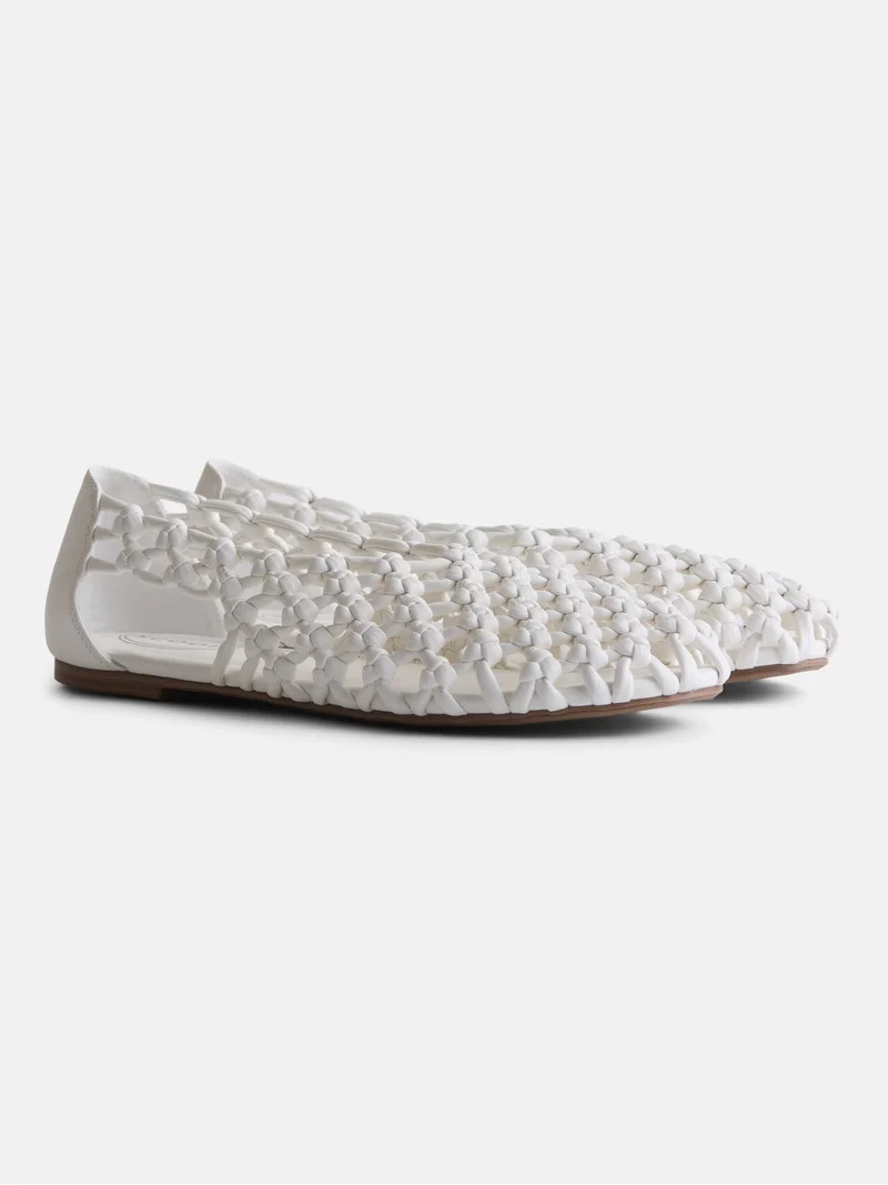 Scoop Women's Crochet Knot Ballet Flats - Walmart.com | Walmart (US)