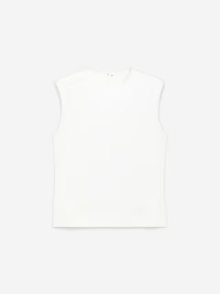 Rib Tank Top – White – Women – ARKET GB | Arket UK