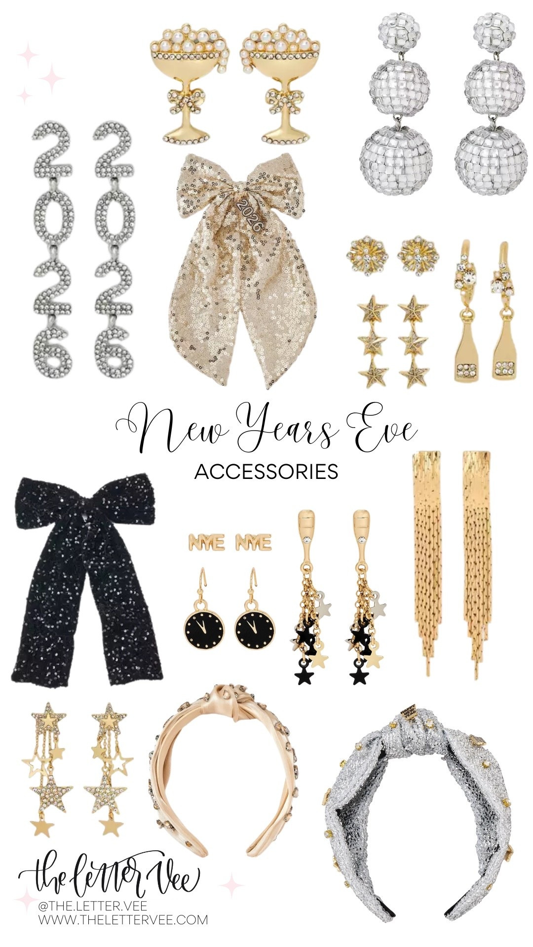 New Years Eve Accessories at Targett

#LTKHoliday #LTKSeasonal