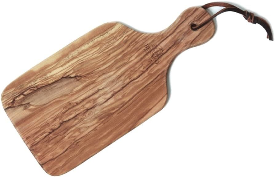 Berard 54071 French Olive-Wood Handcrafted Cutting Board with Handle, 10 Inch | Amazon (US)