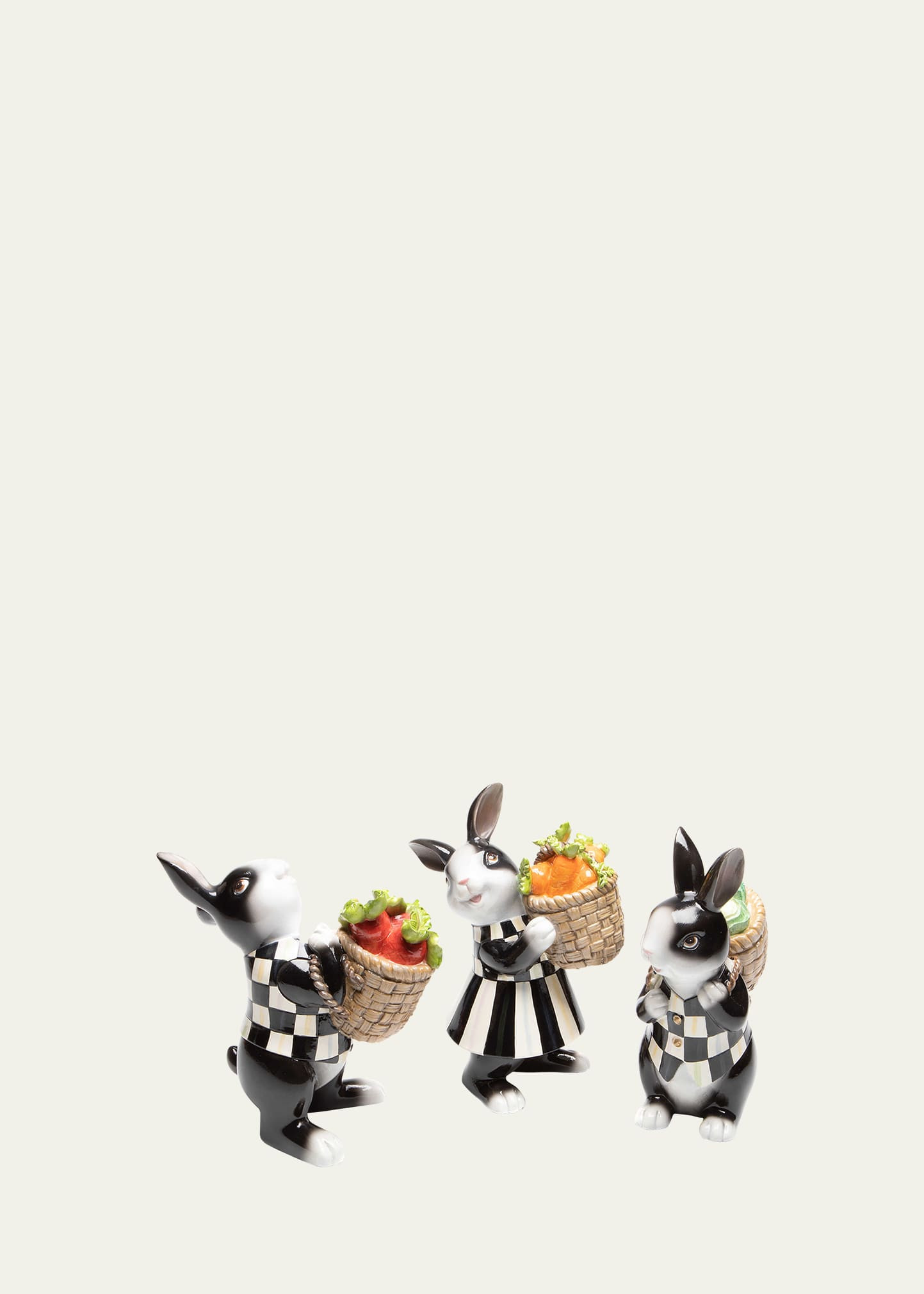 Cabbage Garden Easter Bunnies, Set Of 3 | Bergdorf Goodman