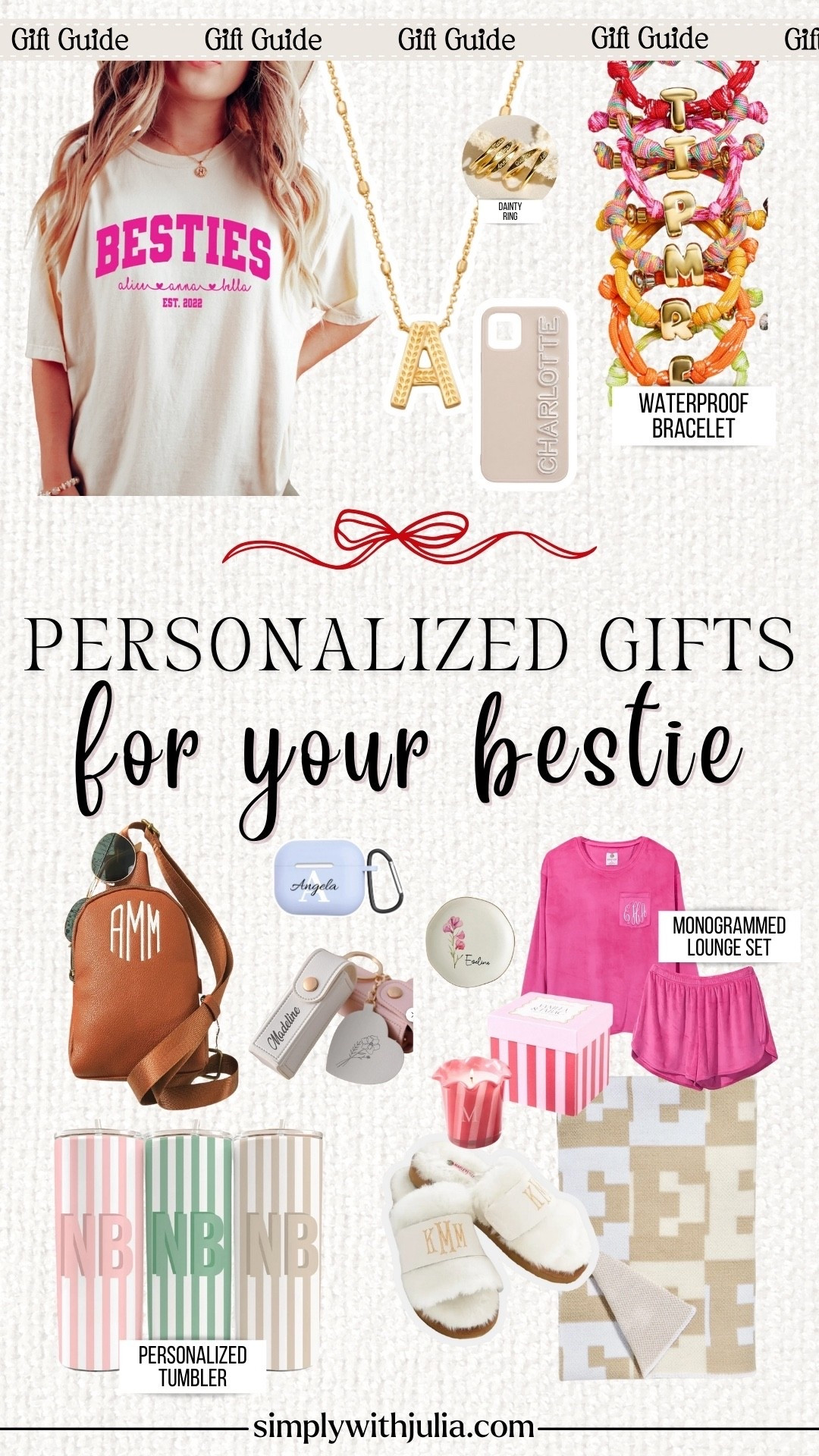 🎀Unique personalized gift ideas to gift your best friend. Be sure to follow me BEFORE commenting to receive the 🔗 in messages 😉

#LTKOver40 #LTKGiftGuide #LTKFindsUnder100
