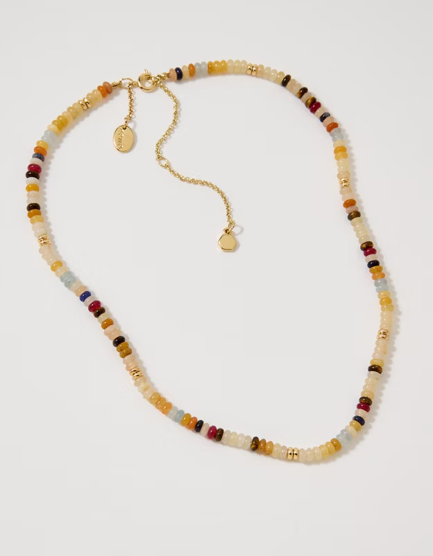 Aerie Chunky Beaded Necklace | Aerie