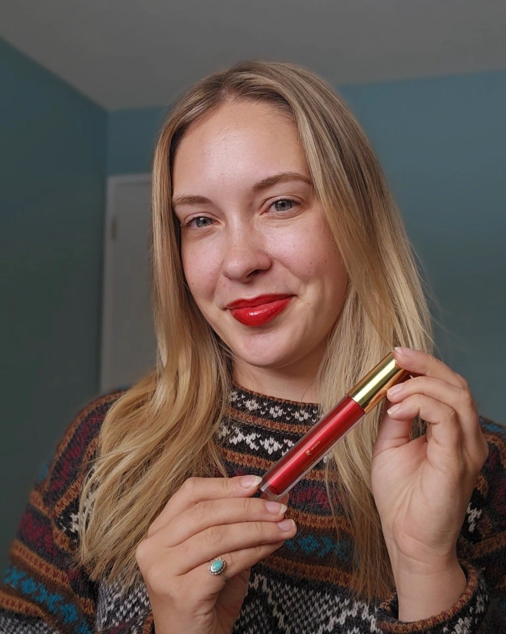 the perfect red lip for the holidays! this is city beauty's limited edition holly shade. use code BRYNN15 for 15% off! 

#LTKBeauty #LTKFindsUnder50 #LTKSaleAlert