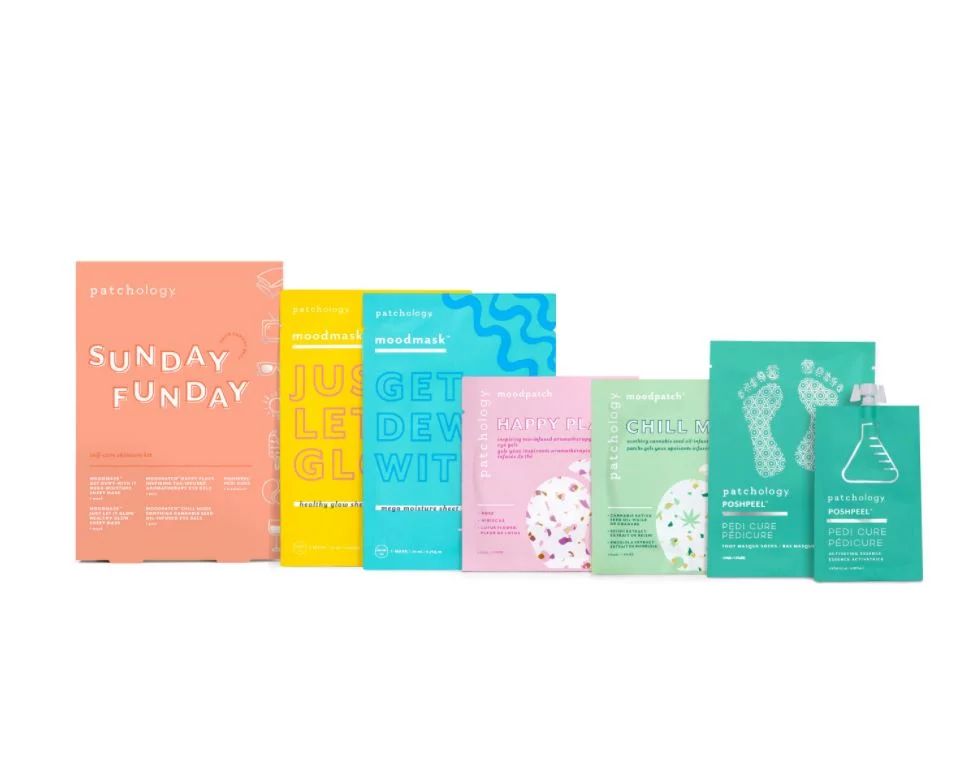 Patchology Sunday Funday Self Care Skin Care Kit, 6 Piece Set | Walmart (US)