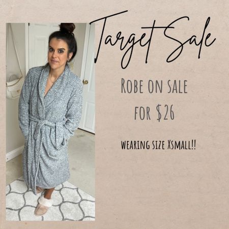 My favorite Target robe is on sale for $25!! So good! 

#LTKstyletip #LTKunder50 #LTKsalealert