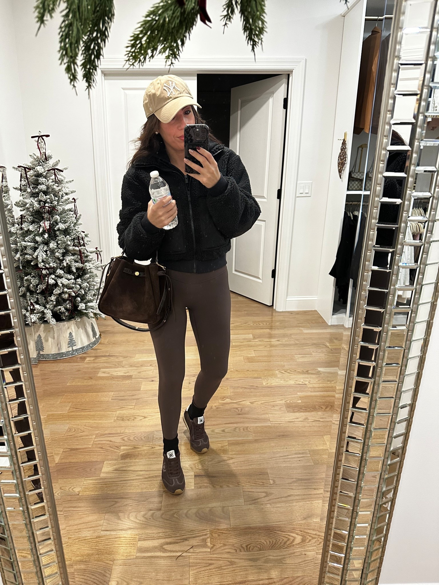 Jacket xs
Top xs
Leggings xs
Sneakers. Tts ( can size down half size)
Bag love 

#LTKmomlife #LTKmorningroutine