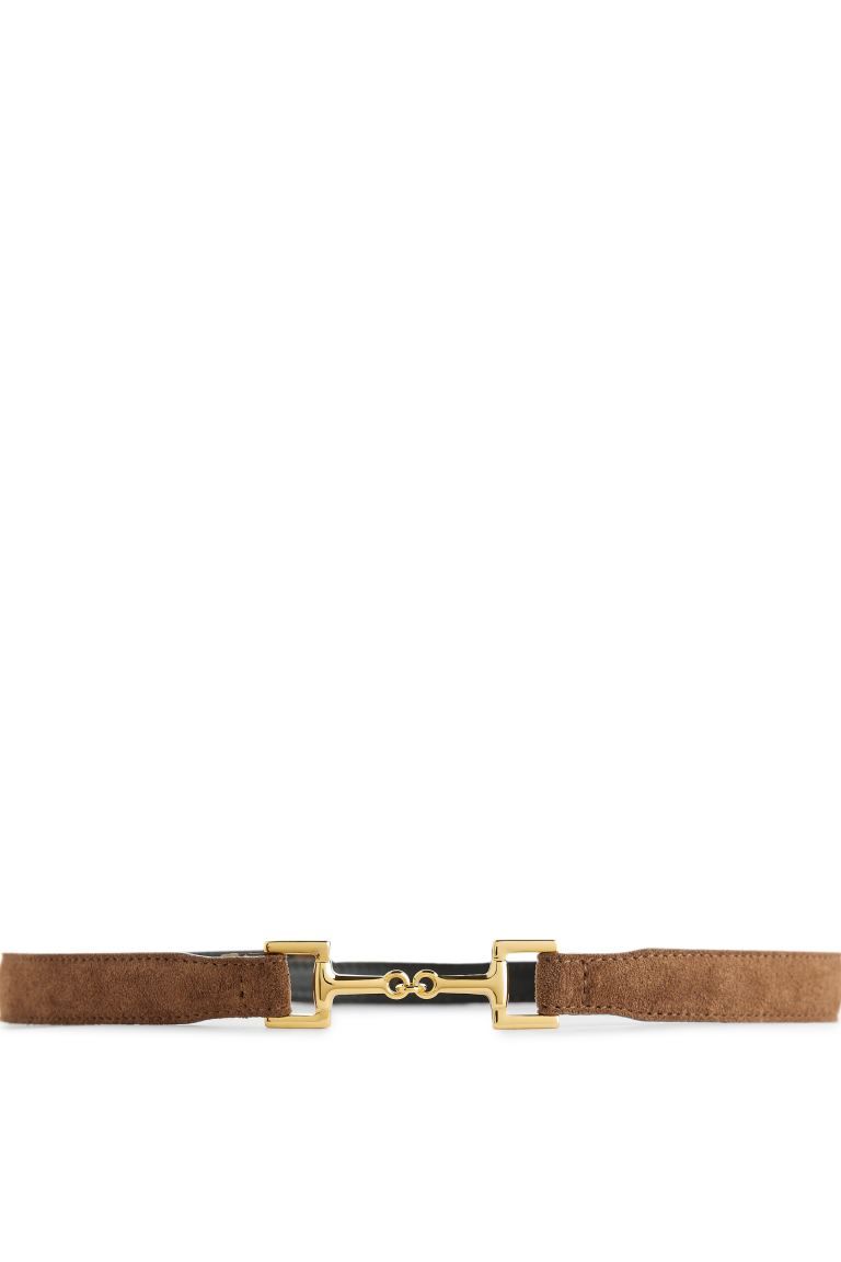 Horsebit Buckle Leather Belt | H&M (UK, MY, IN, SG, PH, TW, HK)