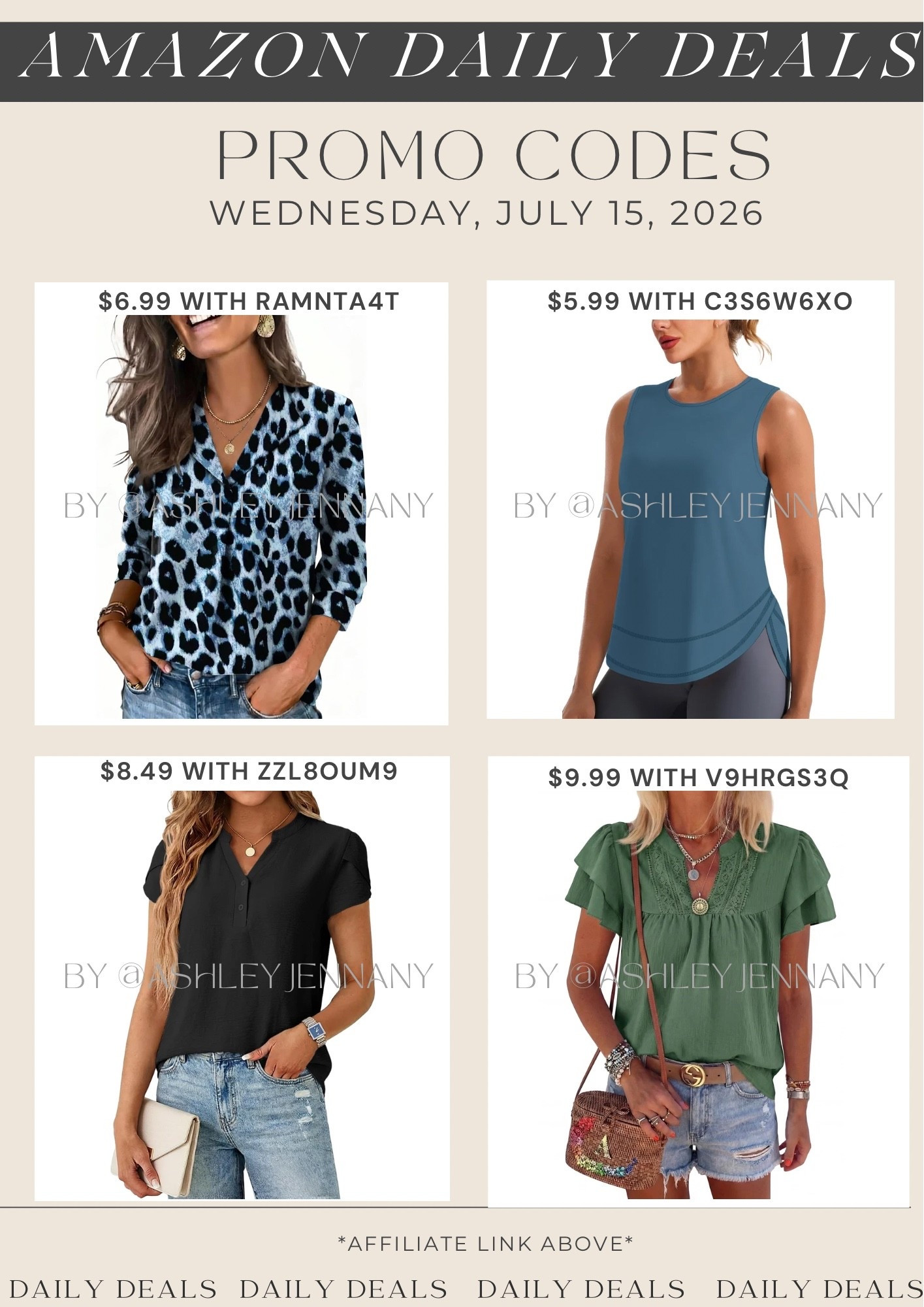 Amazon deals

#LTKSaleAlert #LTKMidsize #LTKootd