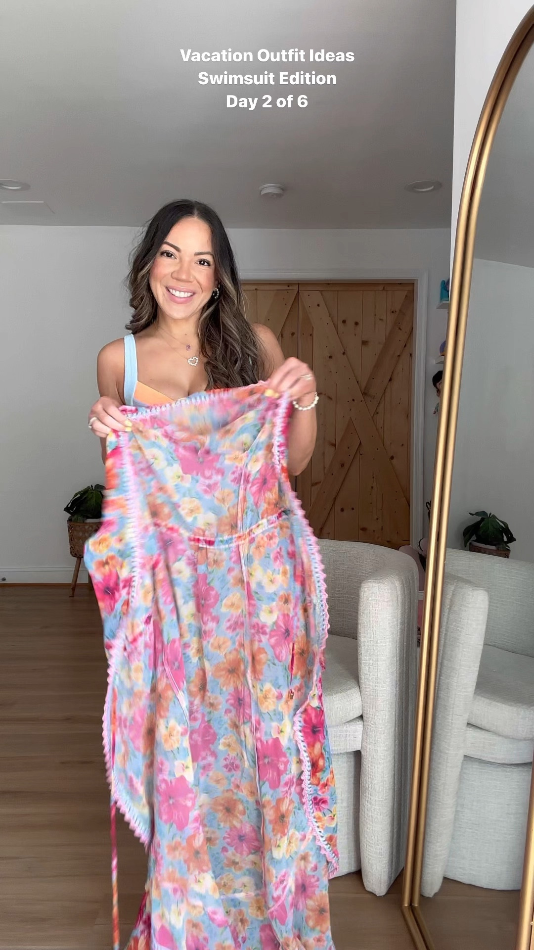 I wore this look in Florida and some of you already got it. This floral cover-up is gorgeous! The fabric of the one-piece and color combination are so fun - quality is 🤌🏼

Crochet tote bag: Use code IRISFITHESS20 for 20% OFF

#vacationoutfits #traveloutfit #vacationstyle #vacayoutfit #resortwear #vacationoutfitideas #resortfashion #vacationfashion #swimwear #swimwearfashion 
What to wear on vacation, Mexico vacation, Miami vacation, sunglasses, tropical vacation, swimwear, cover-up, travel outfits, mom approved,

#LTKVideo #LTKswim #LTKtravel