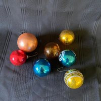 7 Vintage Shiny Brite Ornaments | Etsy (US)