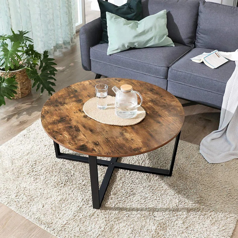 Wetumka Cross Legs Coffee Table | Wayfair Professional