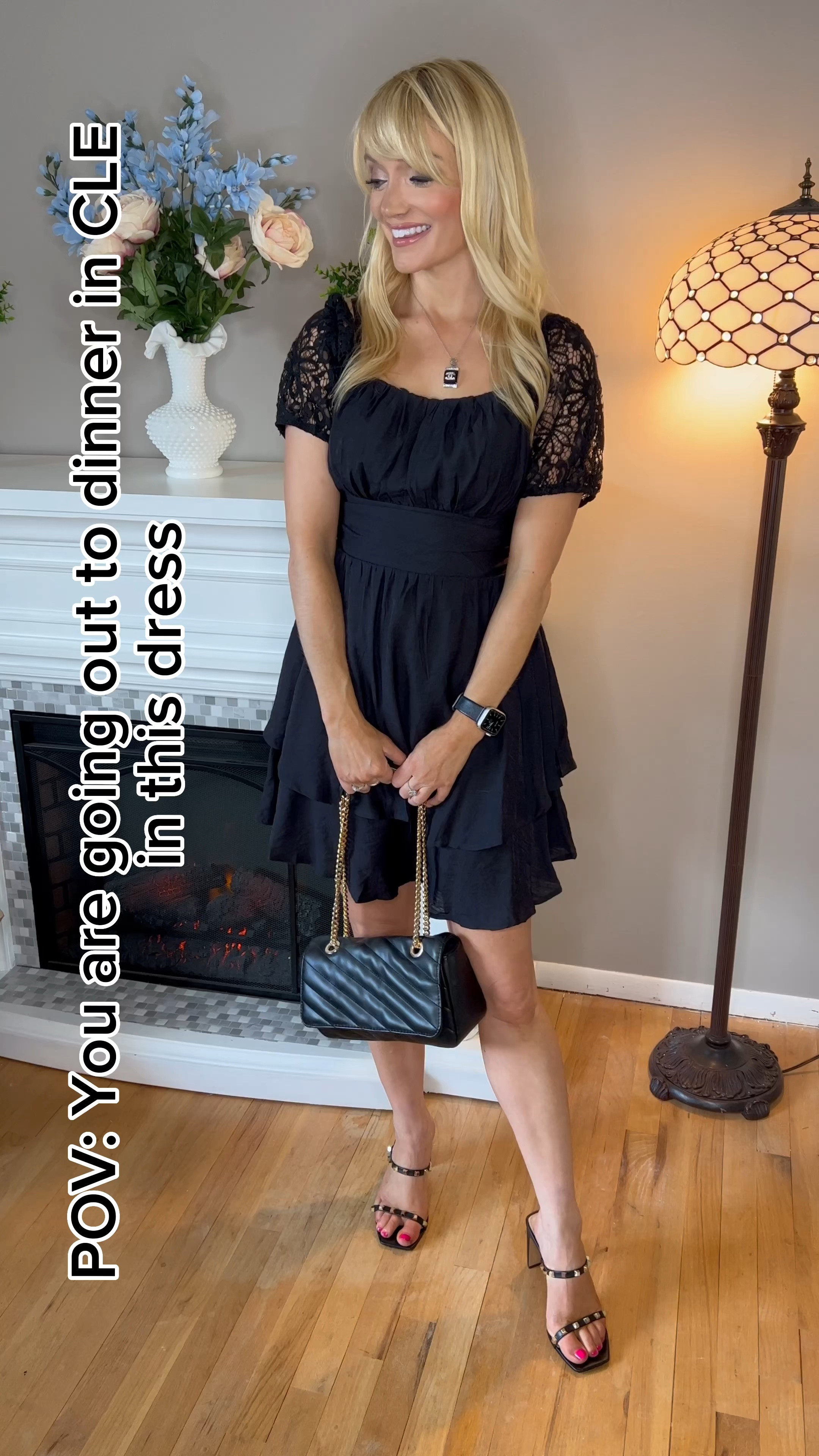 Flirty black ruffle puff sleeve dress only $35.99 found on Amazon - date night outfit - going out outfit - summer dress - Amazon Fashion - Amazon finds 

#LTKSeasonal #LTKunder50 #LTKstyletip