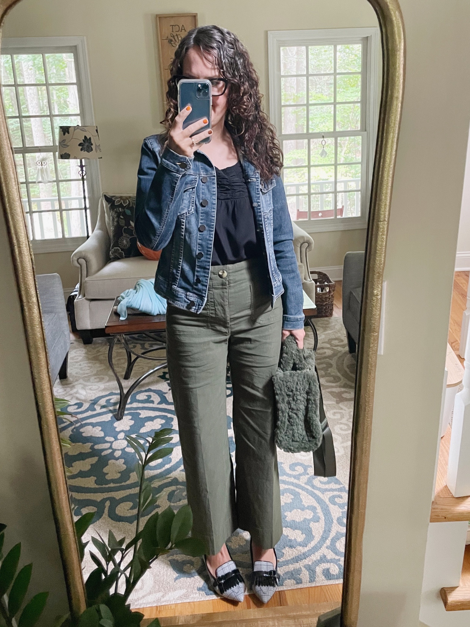 TGIF! So tired but got ready and have been comfy in the outfit today. Heeled loafers are Franco Sarto

#LTKSeasonal #LTKover40